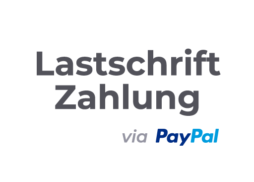 Zahlungsmethode Lastschrift mit Paypal