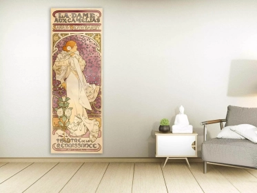 Alfons Mucha - La Dame aux Camelias, 1896