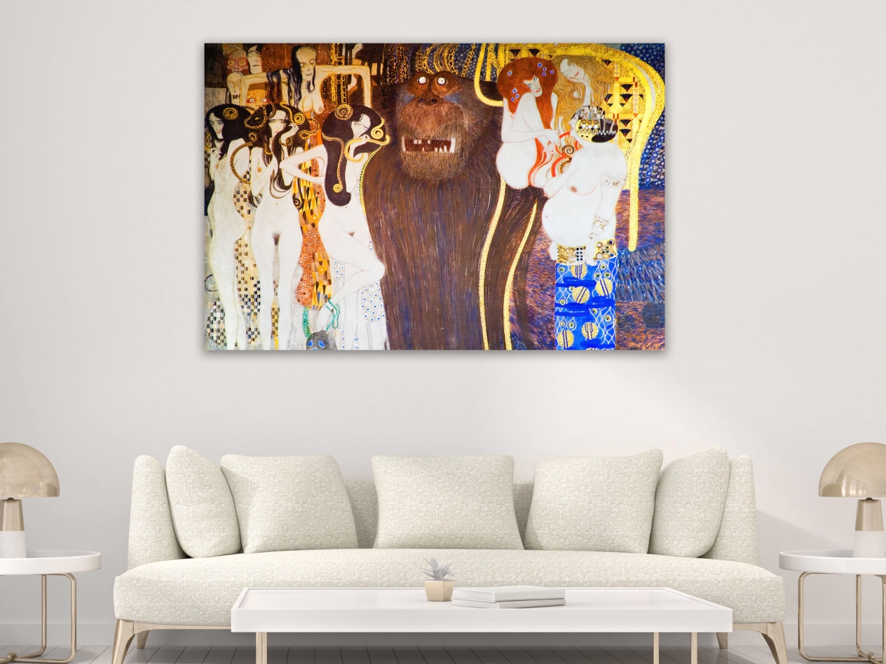 Gustav Klimt - Beethoven Frieze, 1902 Gustav Klimt - Beethoven Frieze, 1902