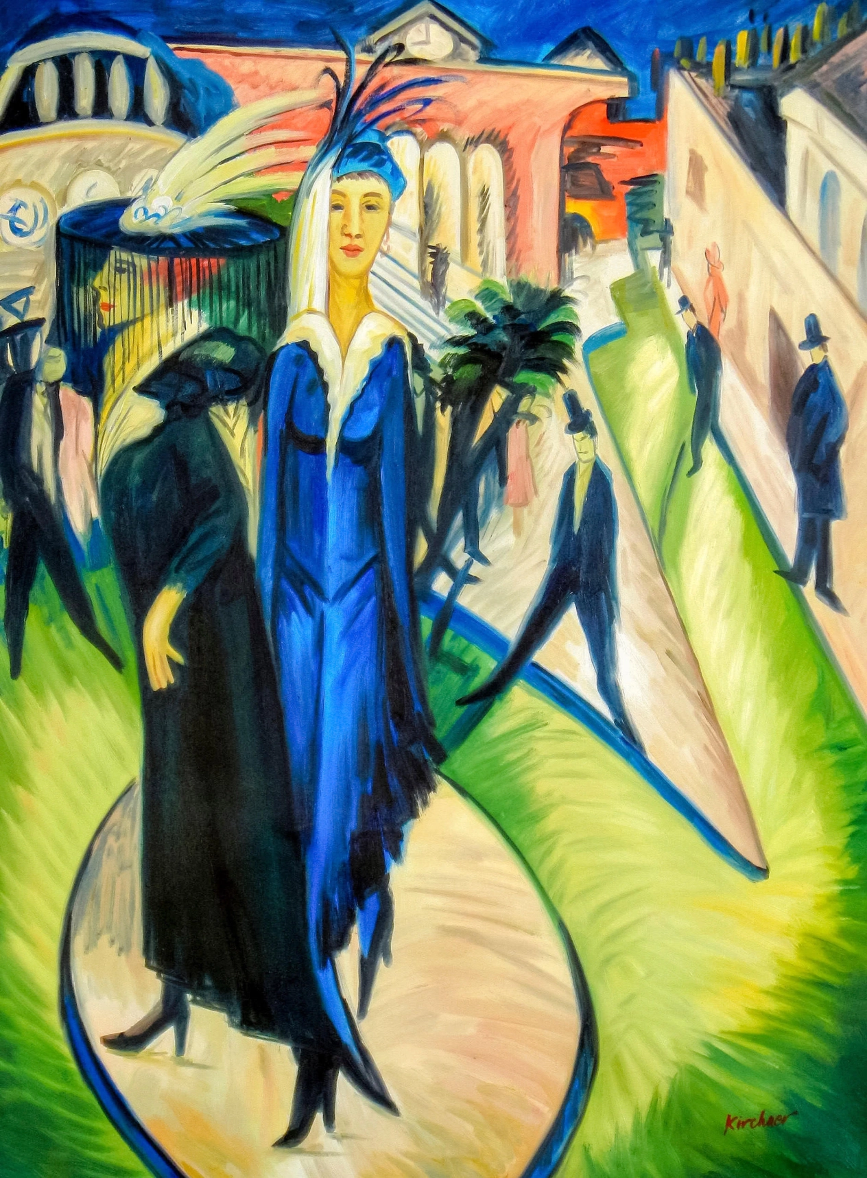 Ernst Ludwig Kirchner - Potsdamer Platz, 1914 Ernst Ludwig Kirchner - Potsdamer Platz, 1914