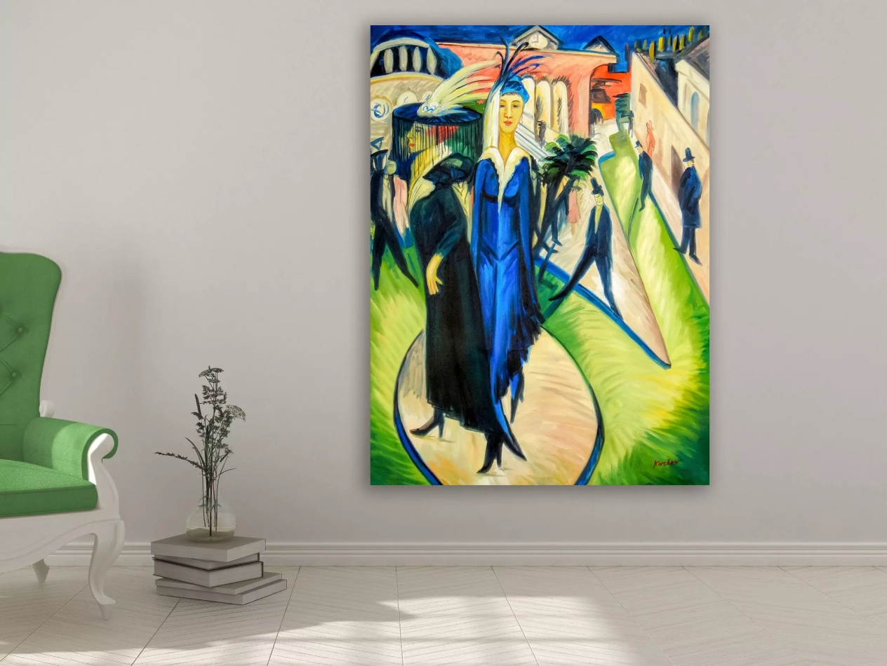 Ernst Ludwig Kirchner - Potsdamer Platz, 1914 Ernst Ludwig Kirchner - Potsdamer Platz, 1914