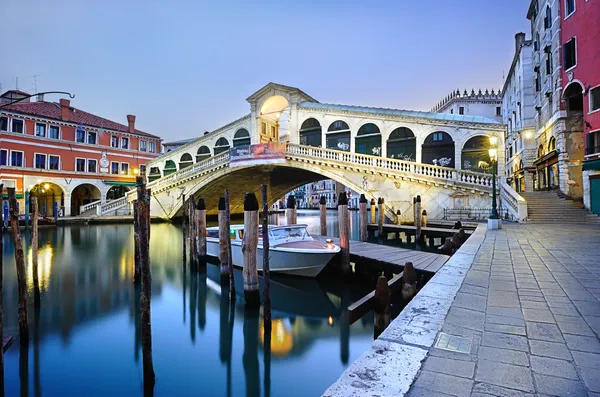 Stadtbild Venedig Rialto Brücke gerahmt XXL Bild auf Leinwand moderne Dekoration