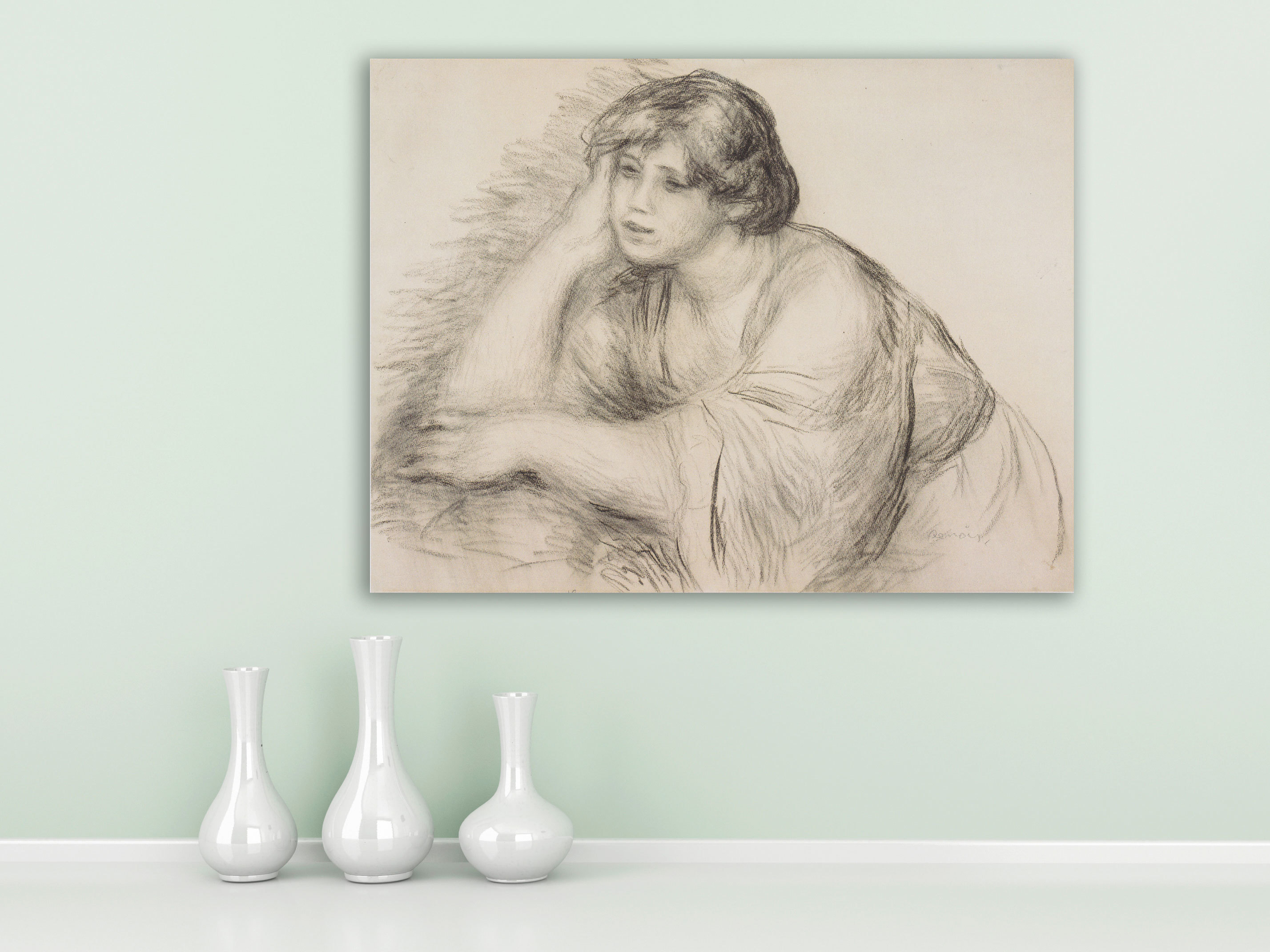 Auguste Renoir - Sitzendes Mädchen