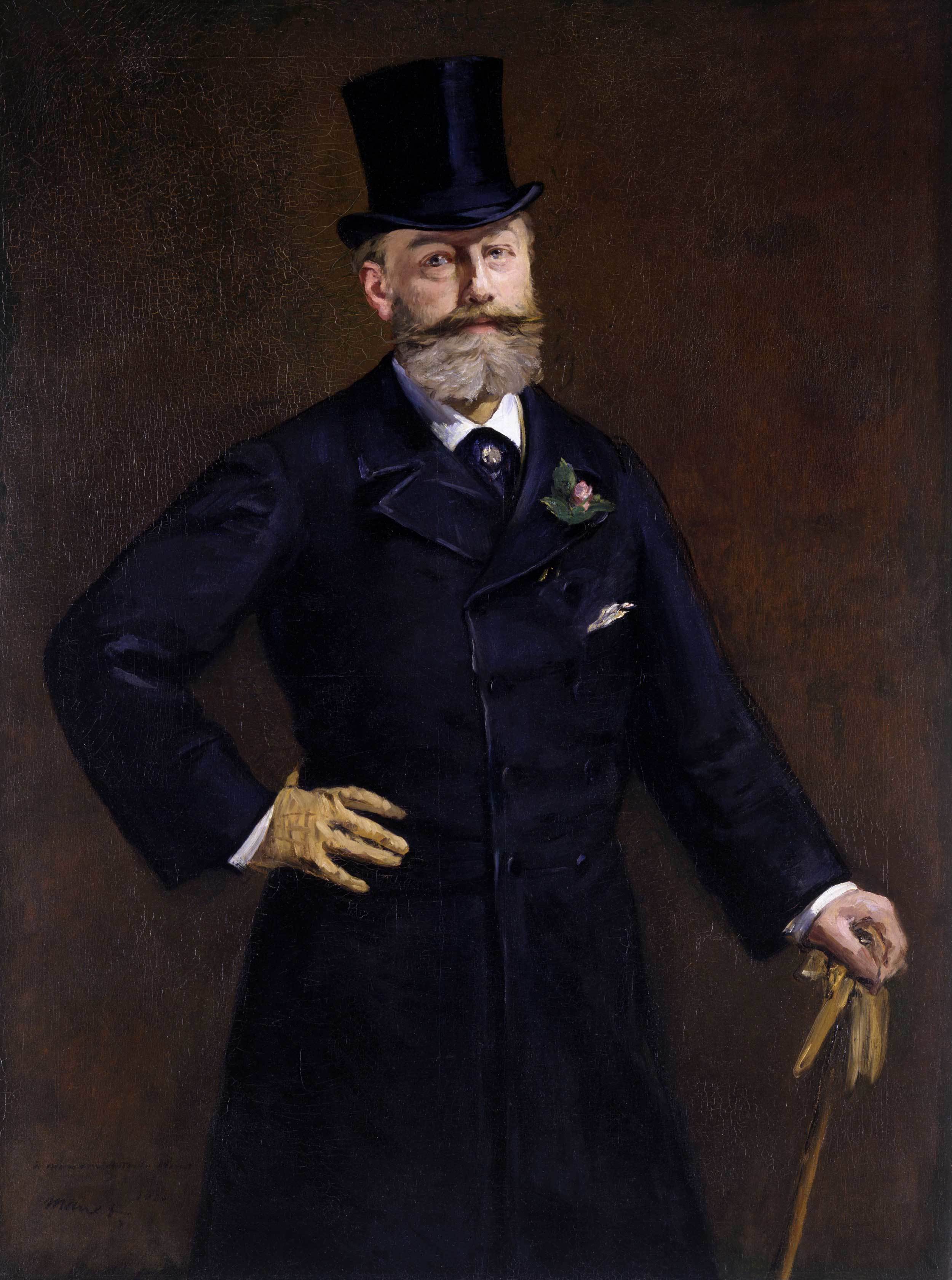 Edouard Manet - Antonin Proust, 1880, Schattenfugenrahmen Natur