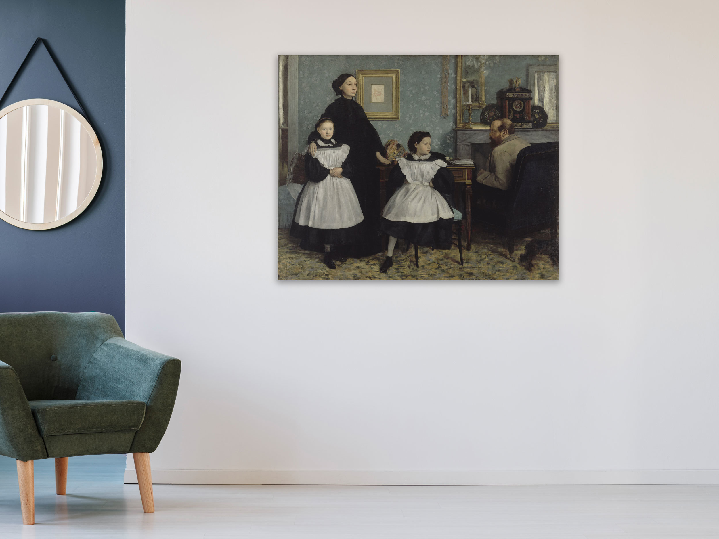 Edgar Degas - Die Familie Bellelli