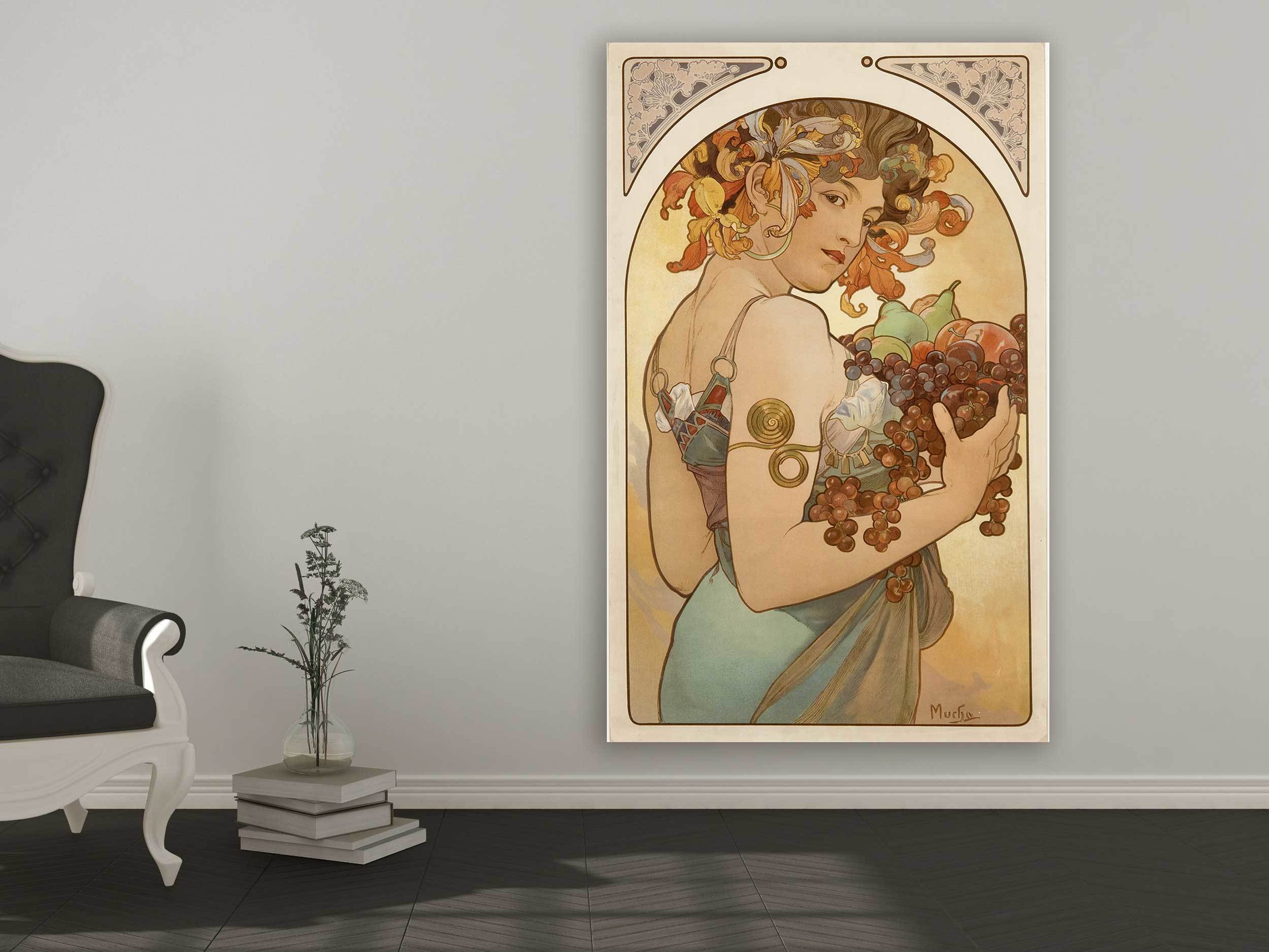 Alfons Mucha - Früchte, 1897