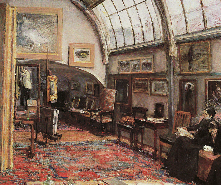 Das Atelier des Künstlers, 1902