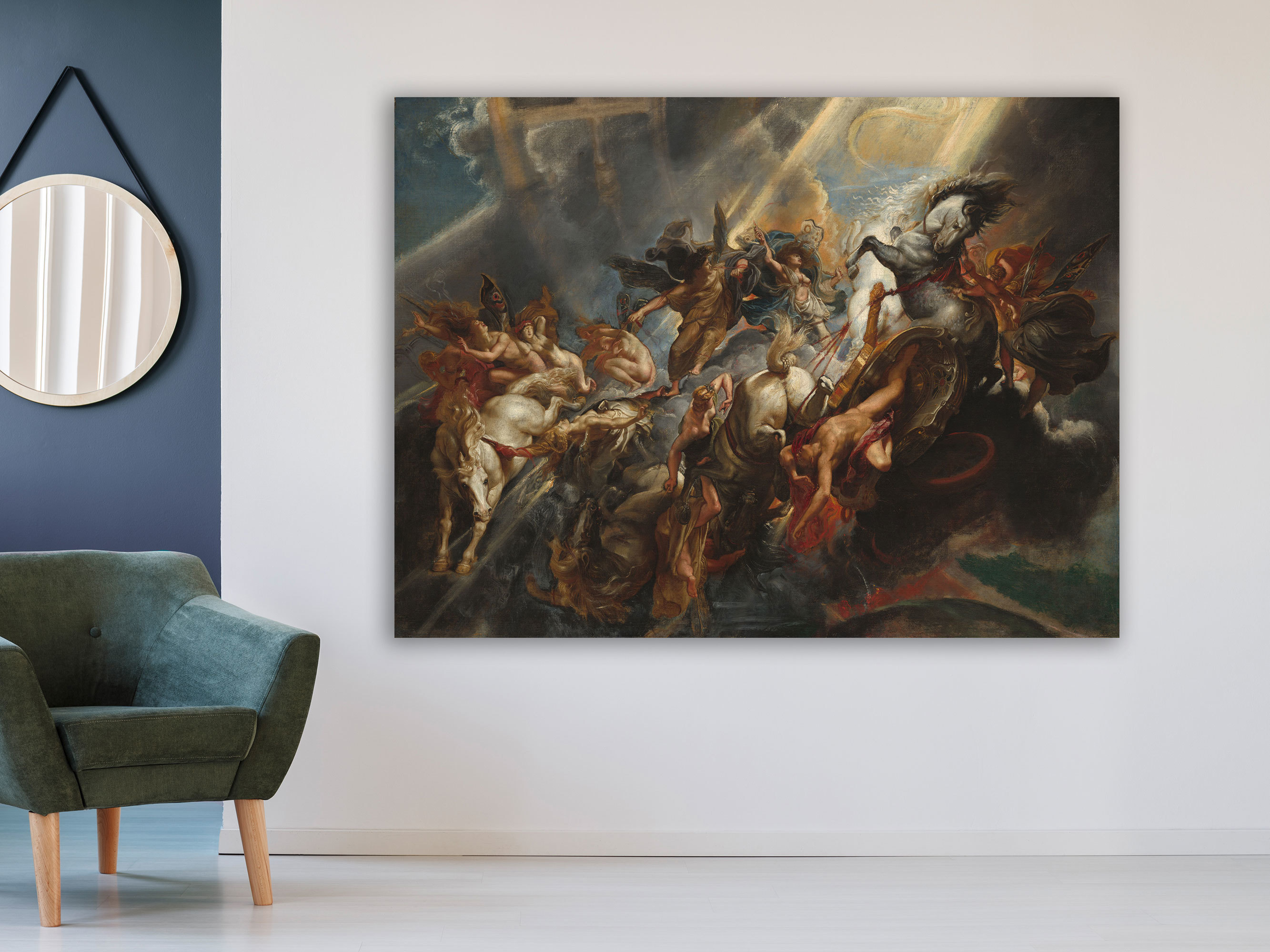 Peter Paul Rubens - Der Fall von Phaeton